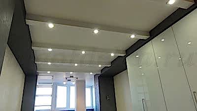 Потолок в детской из ГКЛ