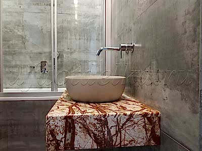 Дизайн ванной в стиле лофт