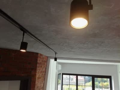 Установка светильников на шинопроводе